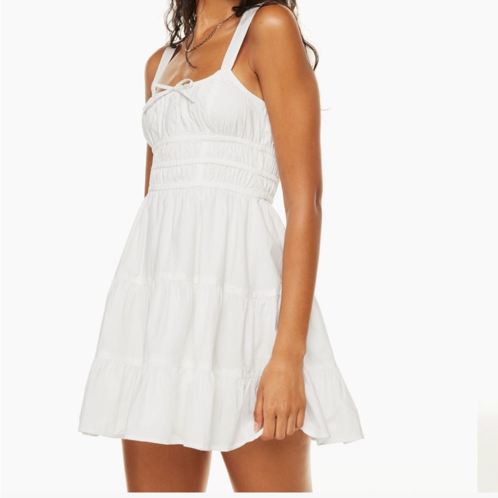 Aritzia Sunday Best Martine Dress White Size small